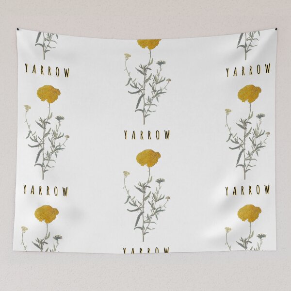Item preview, Botanical Art Golden Yarrow Flower designed and sold by MochaMeli.