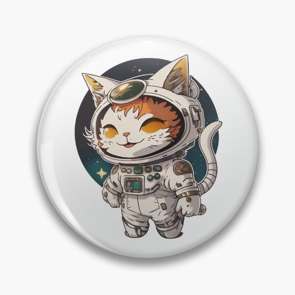 Item preview, Kawaii Space Cats | Chibi Cats | Kawaii Cats | Anime Cats | Space Cats 05 designed and sold by Catcosm.