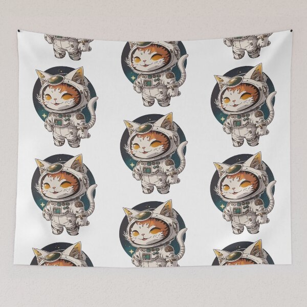 Item preview, Kawaii Space Cats | Chibi Cats | Kawaii Cats | Anime Cats | Space Cats 05 designed and sold by Catcosm.