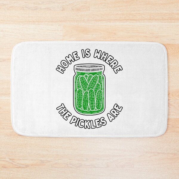 Item preview, Home Is Where The Pickles Are - Dill Pickle Lovers - Green Pickles Design designed and sold by SayWhatYouFeel.