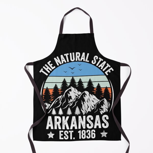 Item preview, Arkansas Natural State Est. 1836 Mountains Nature Camping Hiking Gift T-shirt designed and sold by KGN  CREATIVITY.