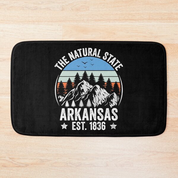 Item preview, Arkansas Natural State Est. 1836 Mountains Nature Camping Hiking Gift T-shirt designed and sold by KGN  CREATIVITY.