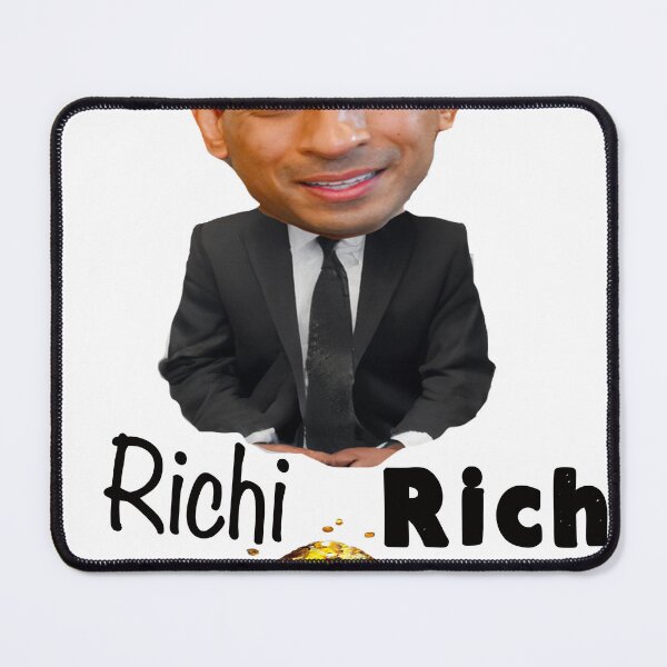 Item preview, Rishi Sunak is Richie Rich designed and sold by Naomi Gutierrez Parrish.
