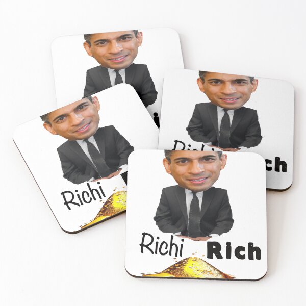 Item preview, Rishi Sunak is Richie Rich designed and sold by Naomi Gutierrez Parrish.