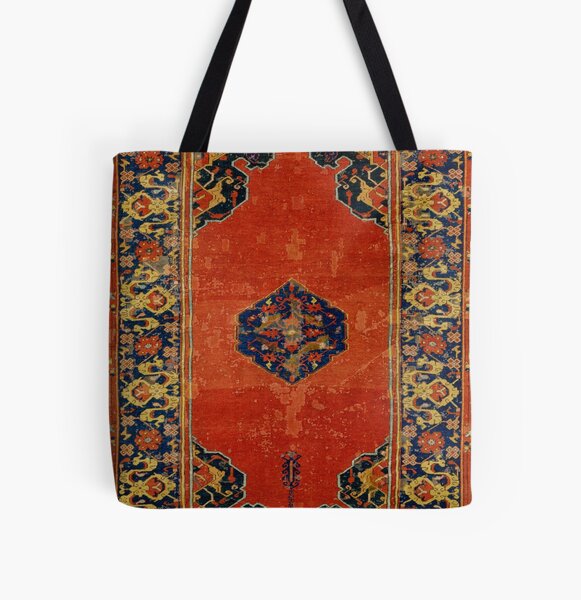 17th Century Antique Turkish Carpet Print