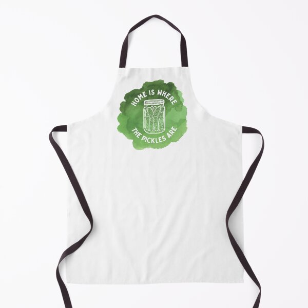 Item preview, Home Is Where The Pickles Are - Dill Pickle Lovers - Green Watercolor Design designed and sold by SayWhatYouFeel.