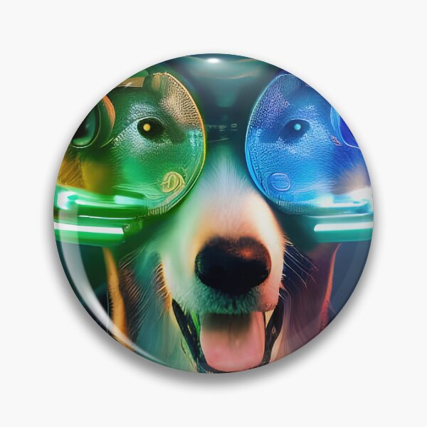 Artikelvorschau, Steampunk dog portrait. Digital graphical illustration entworfen und verkauft von 4Seasons.