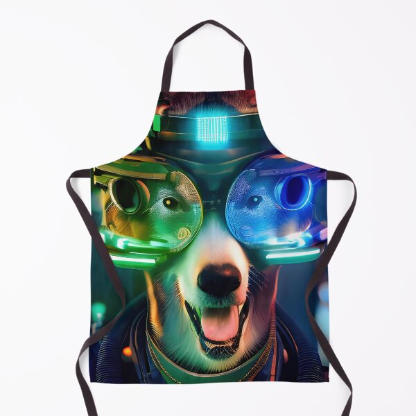 Artikelvorschau, Steampunk dog portrait. Digital graphical illustration entworfen und verkauft von 4Seasons.