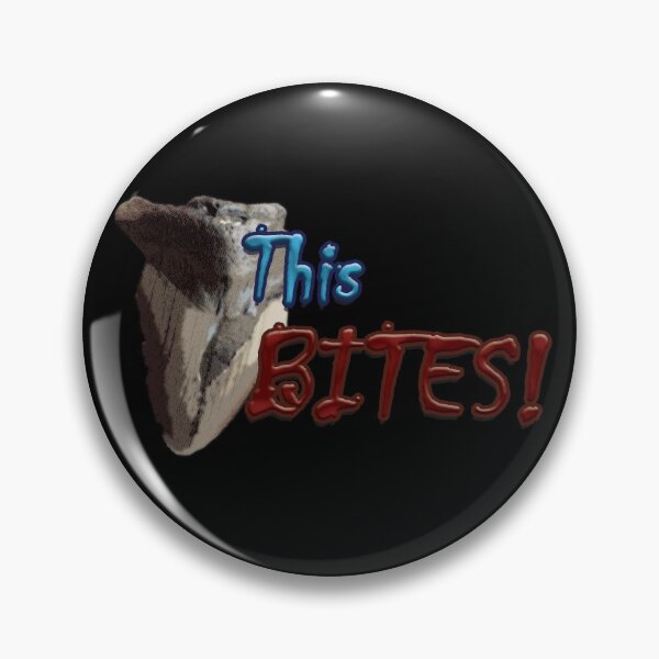 Item preview, This bites! Shark Tooth designed and sold by Geeky Goblin Workshop.