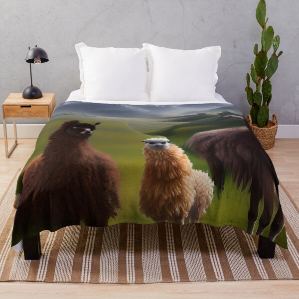 Item preview, Beautiful Llamas and Alpacas designed and sold by Poetic Patterns Studio.