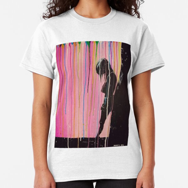 Psychedelic Lonely Girl Classic T-Shirt