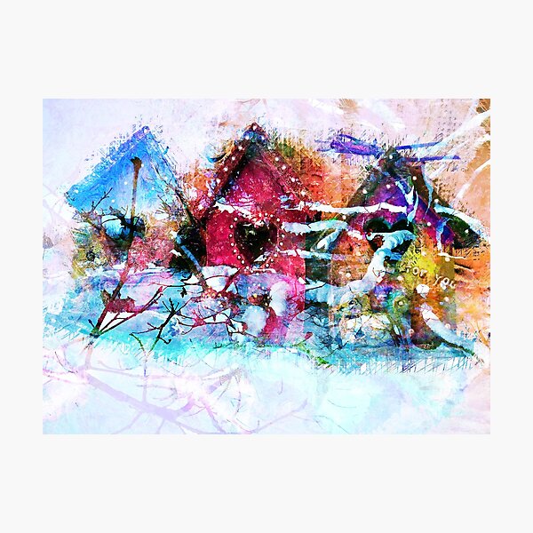 A Home For All Seasons Photographic Print