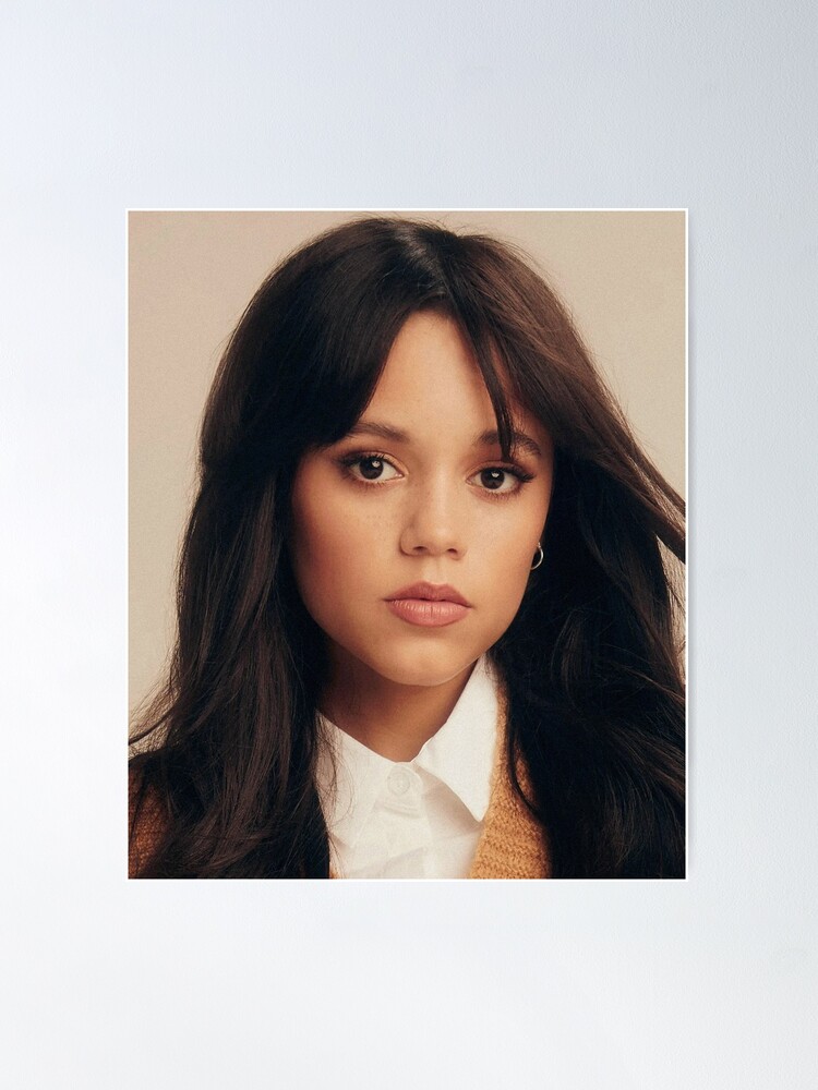 Jenna Ortega Poster 20x30cm - Leinwand Druck Der Amerikanischen Schauspielerin Für Zimmerdeko