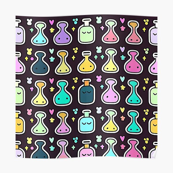 potions-2d-poster-for-sale-by-affirmdsg-redbubble