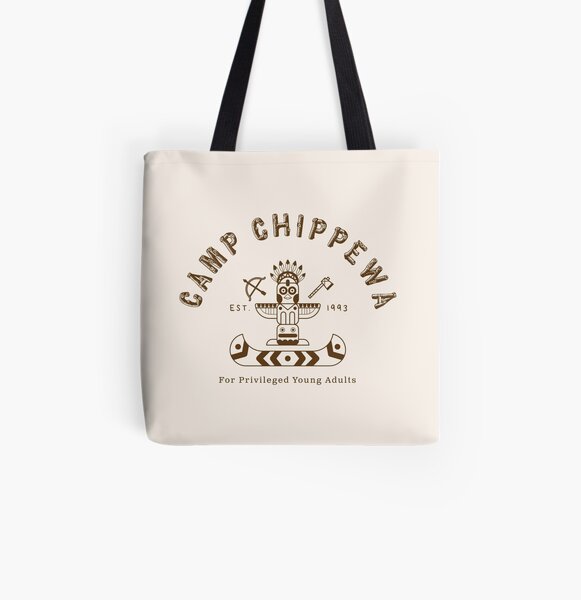 Camp Chippewa All Over Print Tote Bag