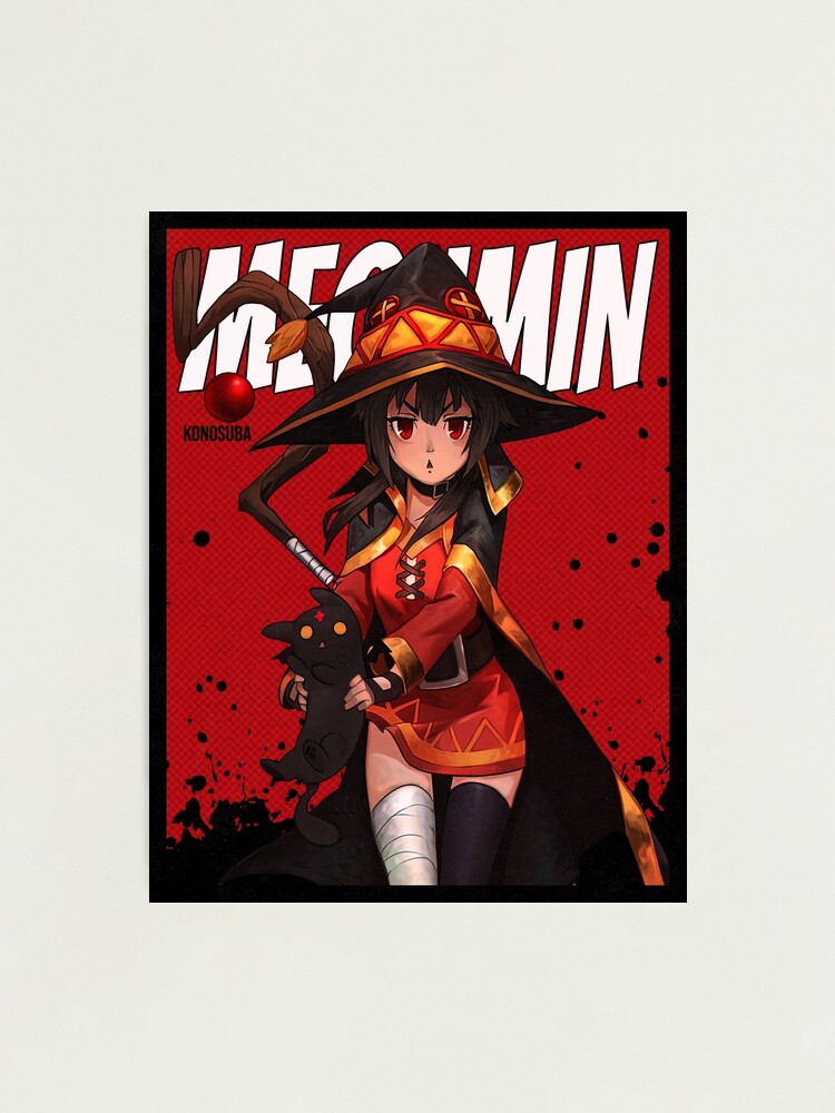 Kazuma and Megumin' Poster, picture, metal print, paint by Megumin The  Crimson Demon