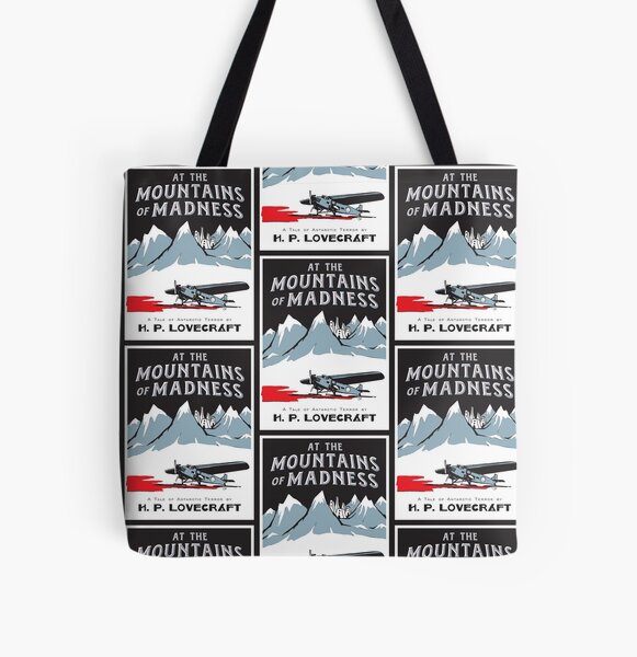 At the Mountains of Madness All Over Print Tote Bag