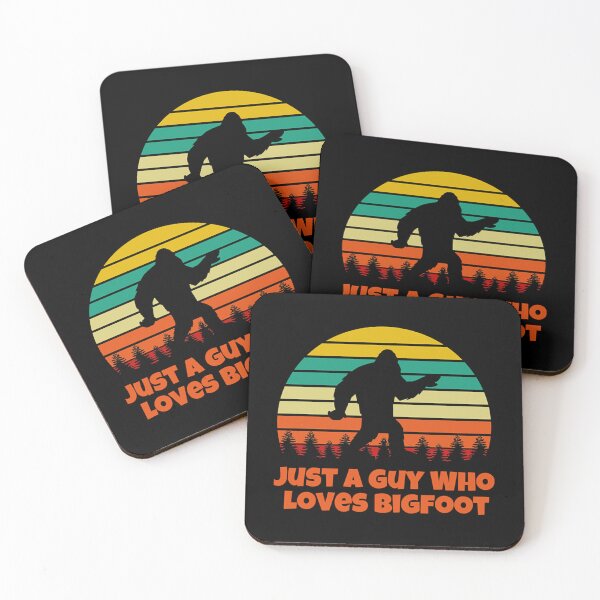 Item preview, Just a Guy Who Loves Bigfoot Sasquatch Yeti designed and sold by UsingShapesd.