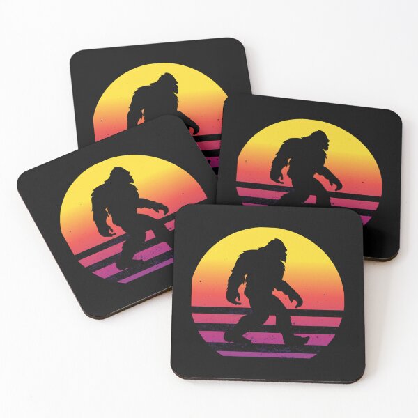 Item preview, Retro Bigfoot Vintage Sasquatch designed and sold by UsingShapesd.