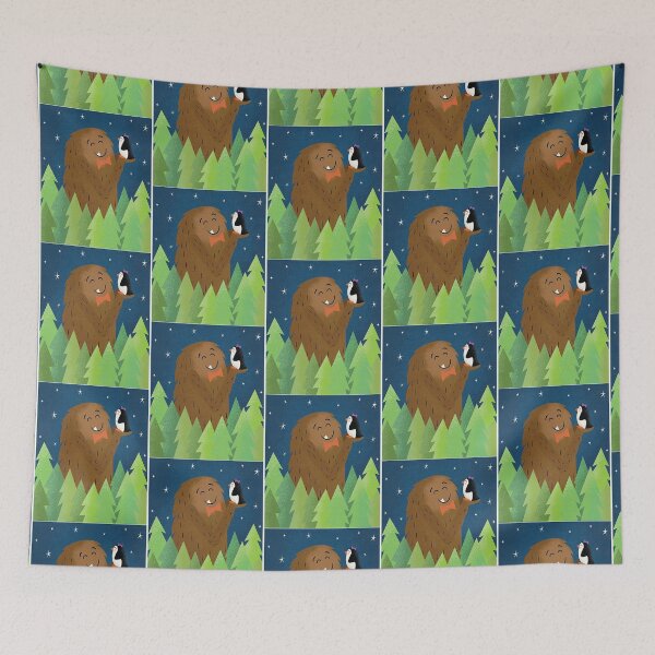 Item preview, sneaky sasquatch designed and sold by UsingShapesd.