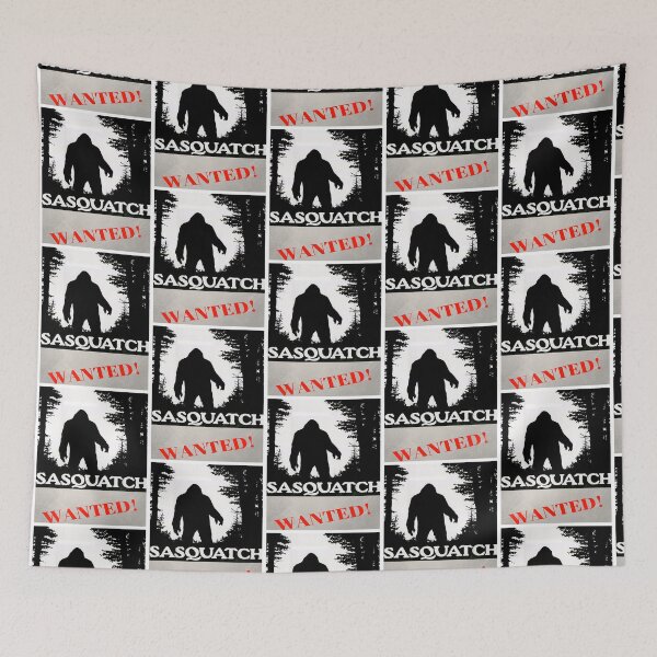 Item preview, Sneaky Sasquatch Christmas Sasquatch designed and sold by UsingShapesd.