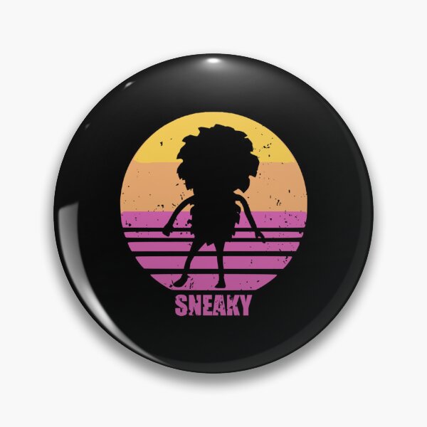 Item preview, Sneaky Sasquatch Silhouette Distressed Sunset Vaporwave designed and sold by UsingShapesd.