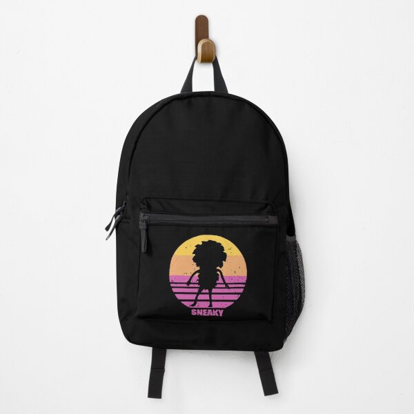 Item preview, Sneaky Sasquatch Silhouette Distressed Sunset Vaporwave designed and sold by UsingShapesd.