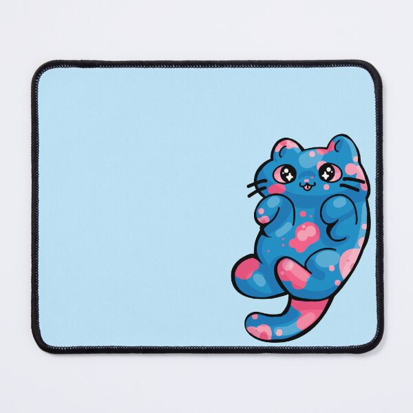 Item preview, Dark Blue Cotton Candy Cat designed and sold by Aqua-Arts.