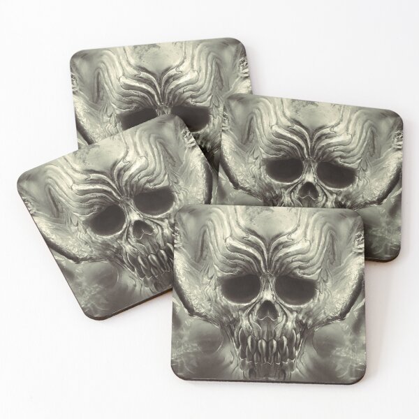Item preview, Metallic Gotic Skull  designed and sold by Soy-el-Soil.