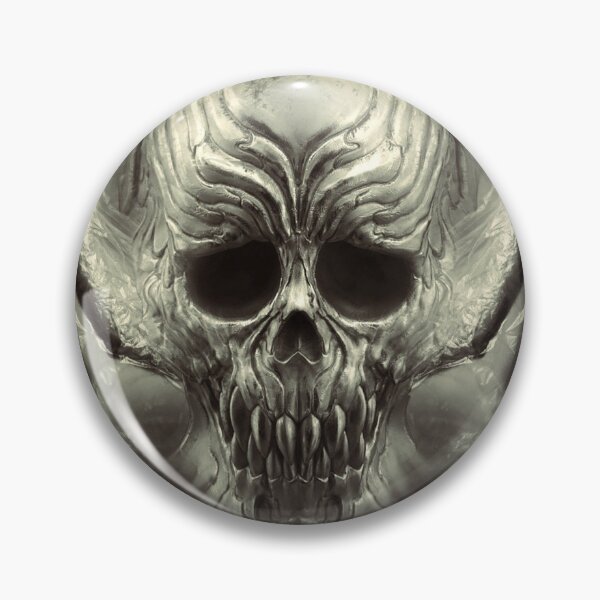 Item preview, Metallic Gotic Skull  designed and sold by Soy-el-Soil.