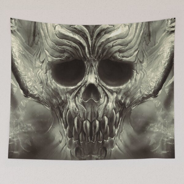 Item preview, Metallic Gotic Skull  designed and sold by Soy-el-Soil.