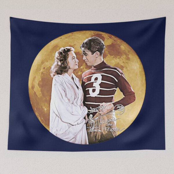 Item preview, It's a Wonderful Life - George Lassos the Moon designed and sold by deusrex007.