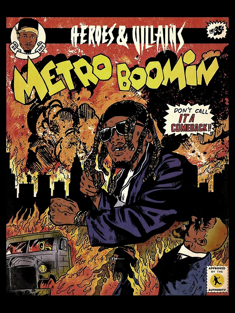 Metro Boomin 'Heroes and Villains' Poster – Posters Plug