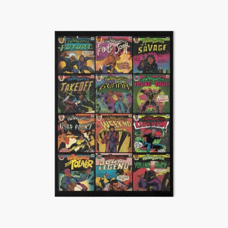 Metro Boomin Takeoff Heroes and Villains Album Poster for Sale by  SCRAGITUP