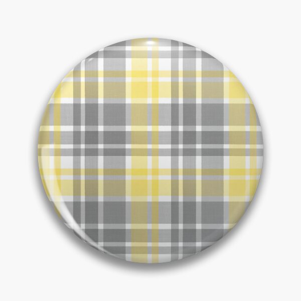 Item preview, Yellow, Gray, and White Plaid designed and sold by ExtinctNotebook.
