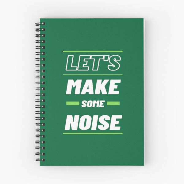 Item preview, Lets make some noise    designed and sold by UnlimitedTextil.