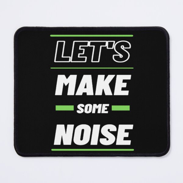 Item preview, Lets make some noise designed and sold by UnlimitedTextil.