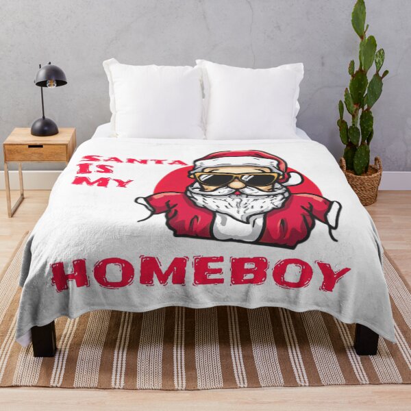 Item preview, Santa is my Homeboy, Funny Christmas Saying designed and sold by QuotezArtist.