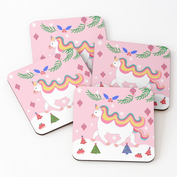 Item preview, Santa claus unicorn different expressions set of cute designed and sold by UnloveToy10.