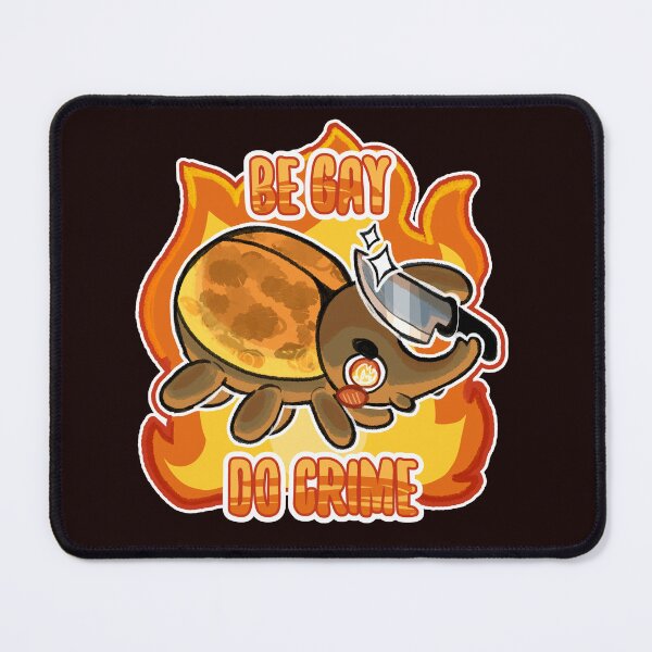 Item preview, Be gay Do Crime Beetle designed and sold by isnotanoctopus.