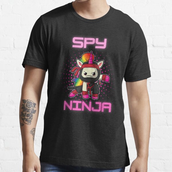 Cool Spy Gaming Ninjas Gamer Unicorn Ninja Boys Girls Kids T-Shirt