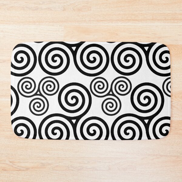 Item preview, Swirly Black designed and sold by rainsdesigns.
