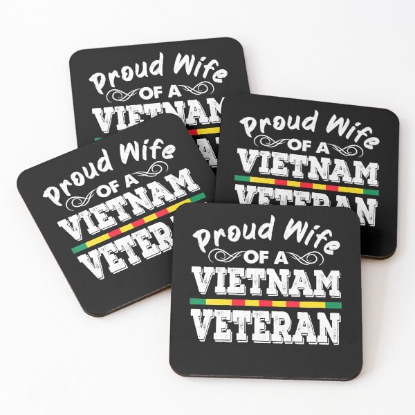 Item preview, Proud Wife of a Vietnam Veteran Service Badge US Military designed and sold by DosuIsora.
