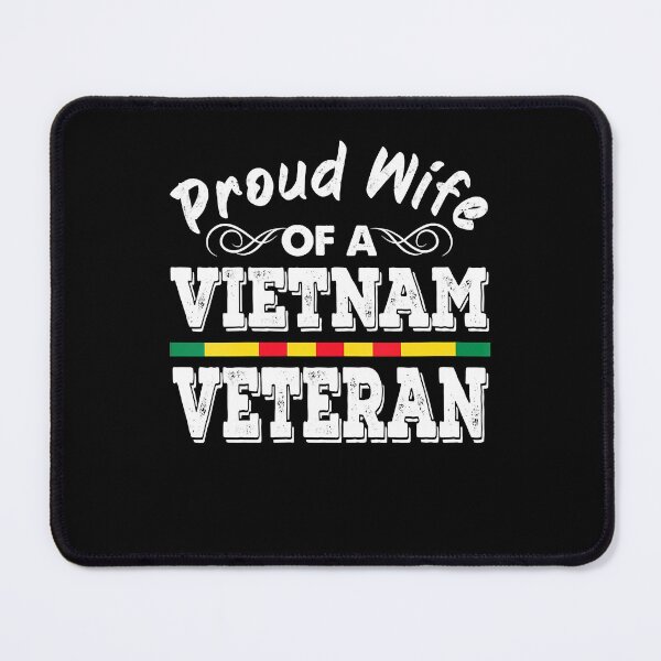 Item preview, Proud Wife of a Vietnam Veteran Service Badge US Military designed and sold by DosuIsora.