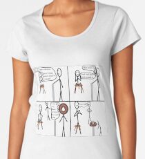 Can't get my head around it Women's Premium T-Shirt