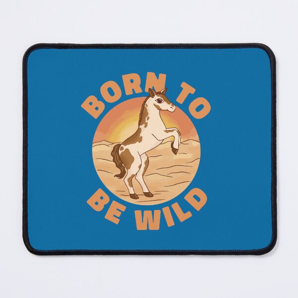 Item preview, Equestrian Art - Born to be Wild Horse designed and sold by KaylaStudio.