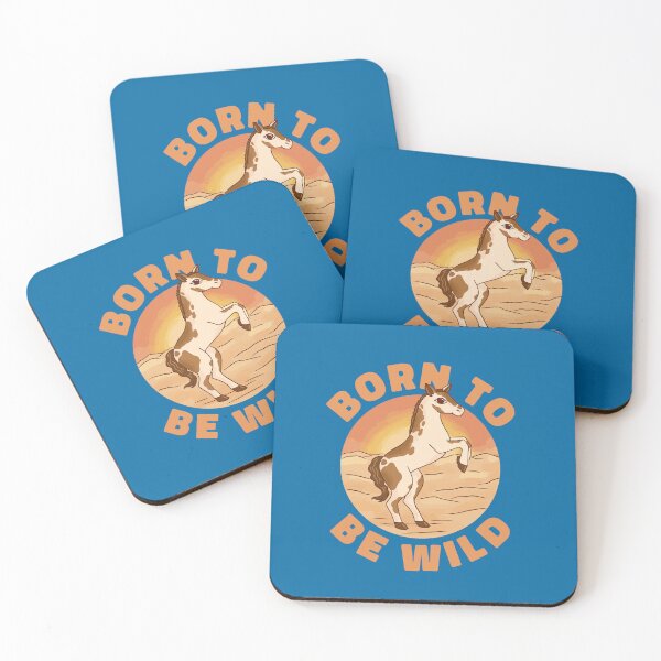 Item preview, Equestrian Art - Born to be Wild Horse designed and sold by KaylaStudio.