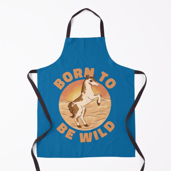Item preview, Equestrian Art - Born to be Wild Horse designed and sold by KaylaStudio.
