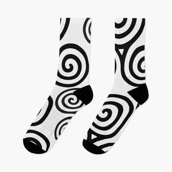 Item preview, Swirly Black designed and sold by rainsdesigns.