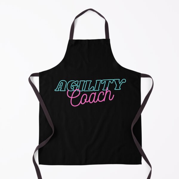 Aperçu de l'œuvre Agility coach en turquoise et rose créée et vendue par PausePapote.